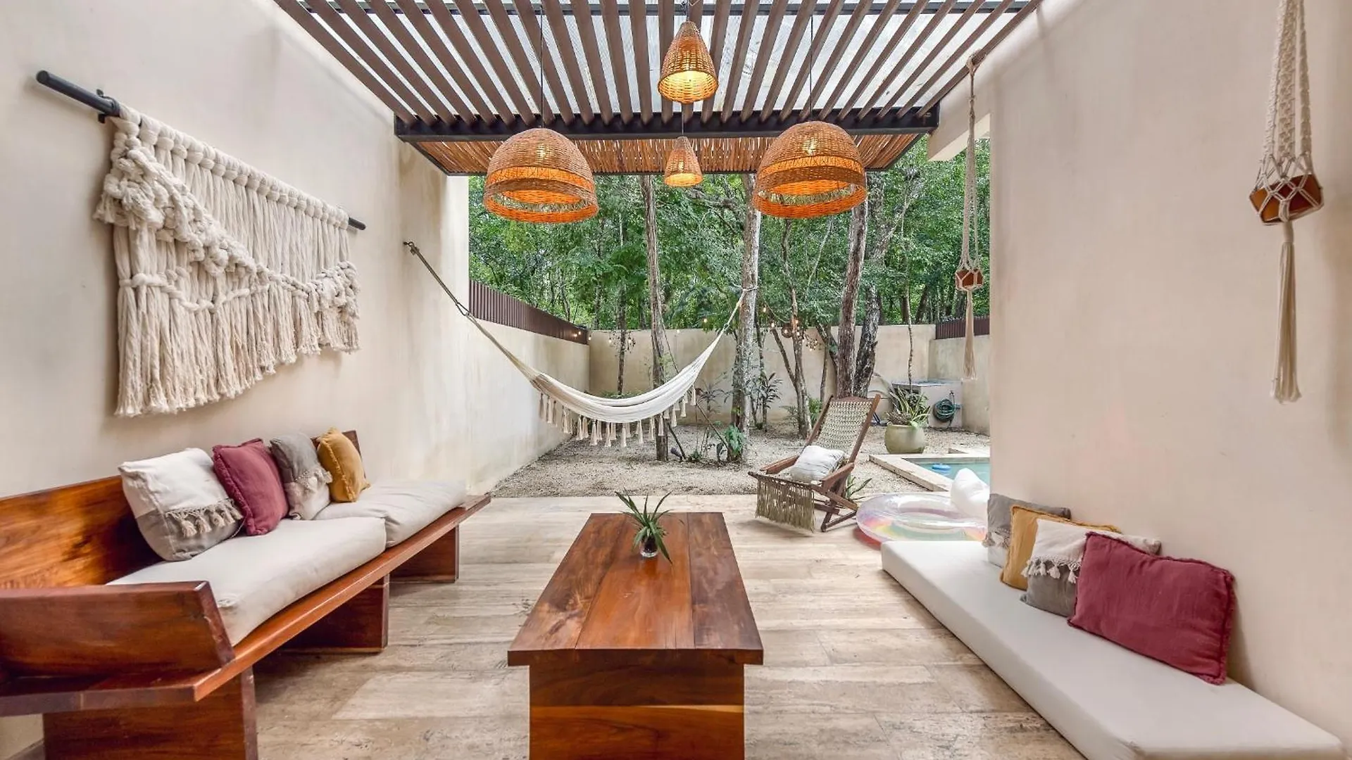 Private & Infinity Pool, King Bed, Sauna, Gym & More Tulum Mexico